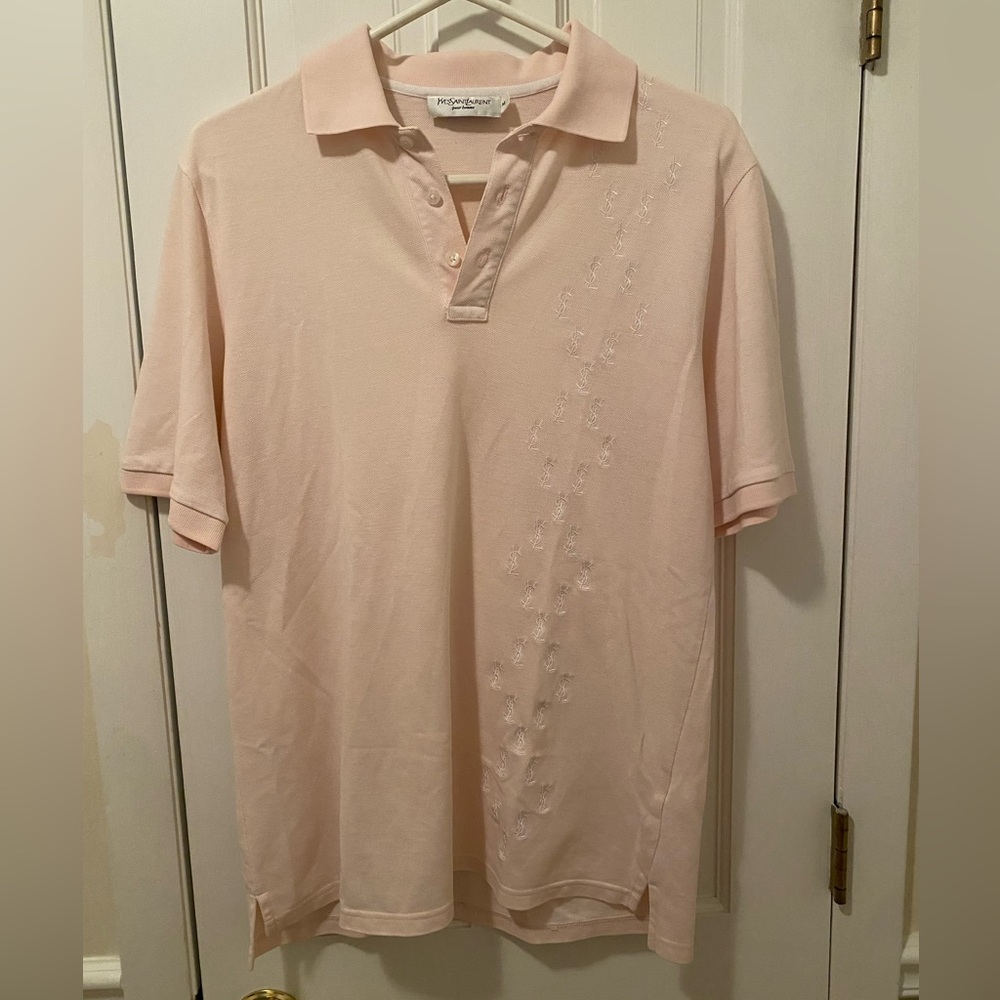 Yves Saint Laurent Pour Homme Logo Polo - image 1